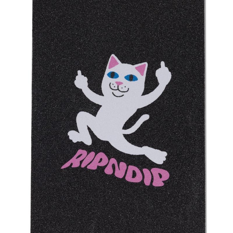 Black Ripndip F U Grip Tape Skateboard | USAUT2319