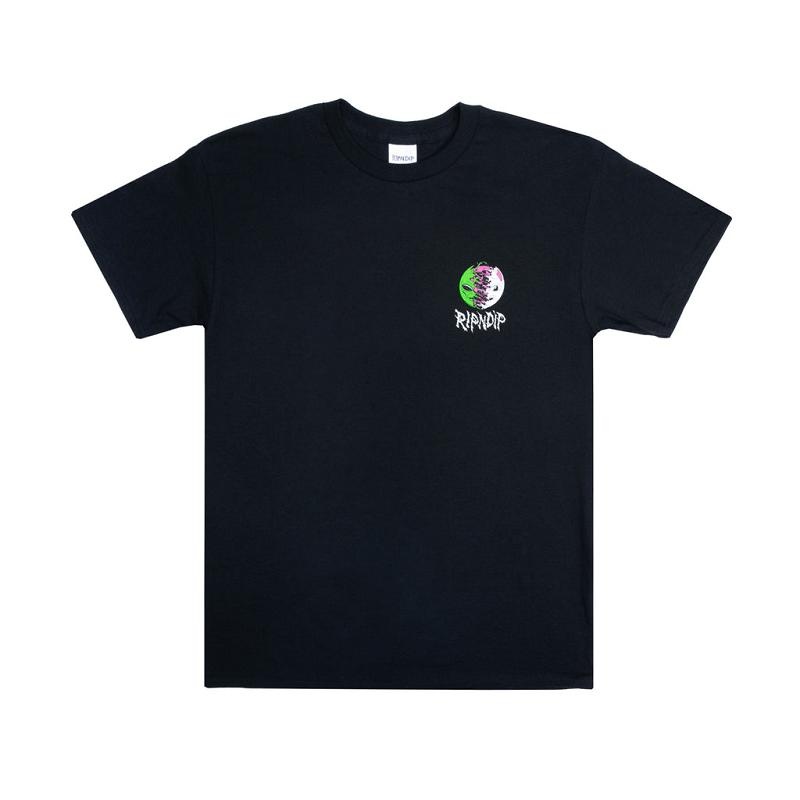 Black Ripndip Face Split Shirts | USADN2670