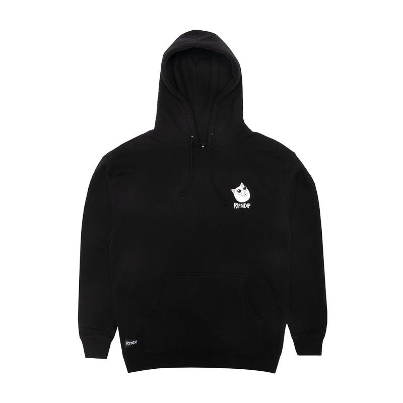 Black Ripndip Feel Good Hoodie | USAXF2435