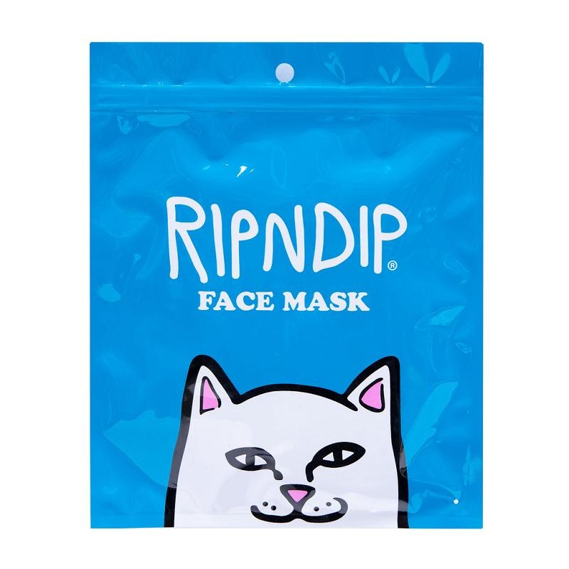 Black Ripndip Fuck You Face Mask Accessories | USAZG2045