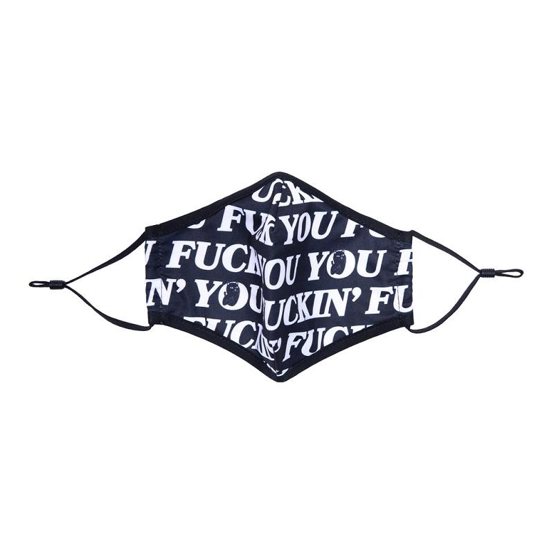 Black Ripndip Fuck You Face Mask Accessories | USAZG2045