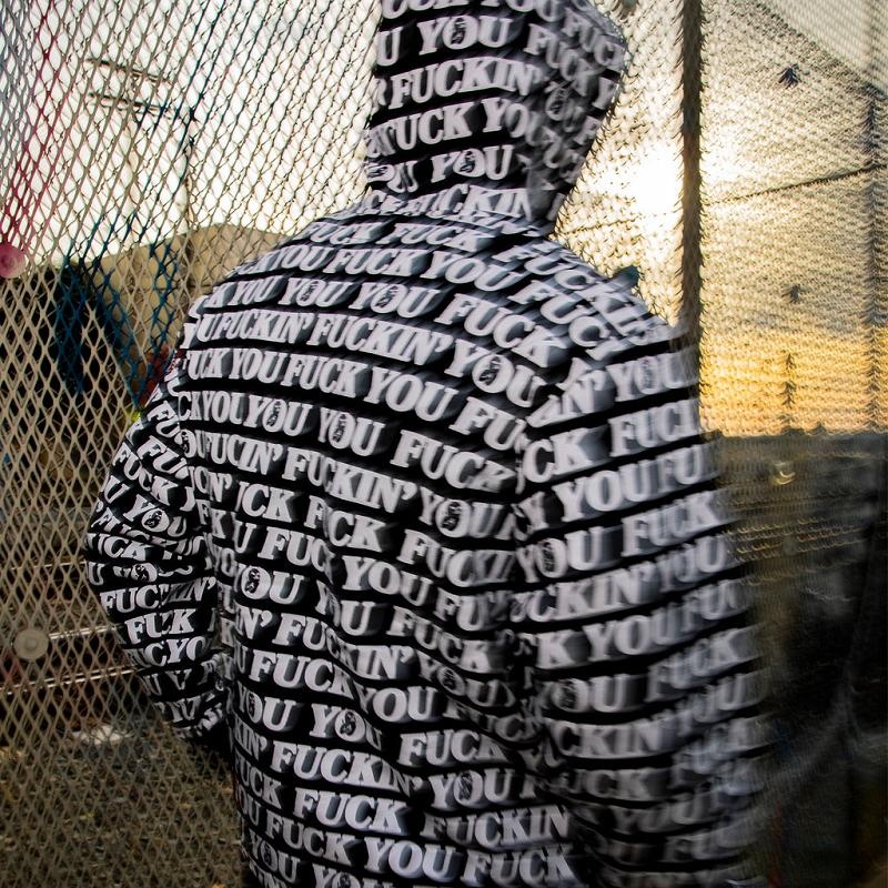 Black Ripndip Fuck You Hoodie | USAEX2427