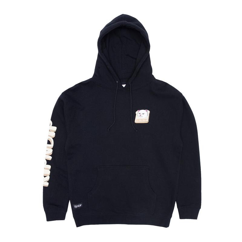 Black Ripndip Gluten Free Hoodie | USAWY2428