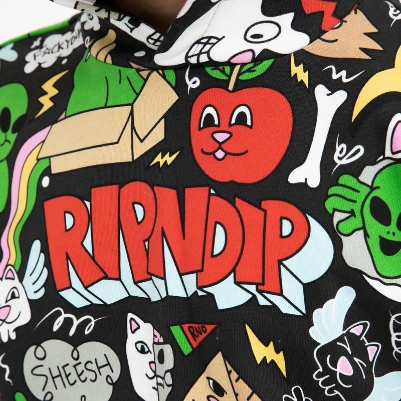 Black Ripndip Good Days Hoodie | USALH2463