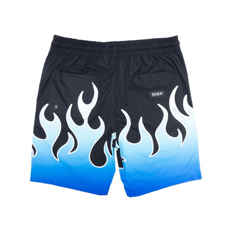 Black Ripndip Hades Swim Shorts | USATV2820