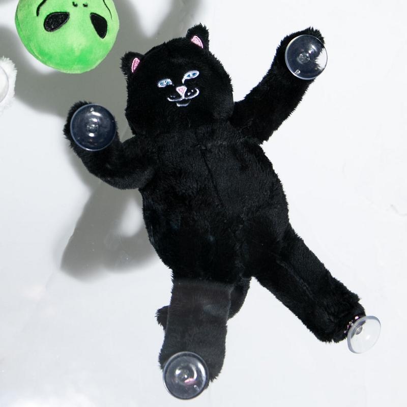 Black Ripndip Jerm Window Plush Suction Cup Plush Doll Accessories | USAGL2248