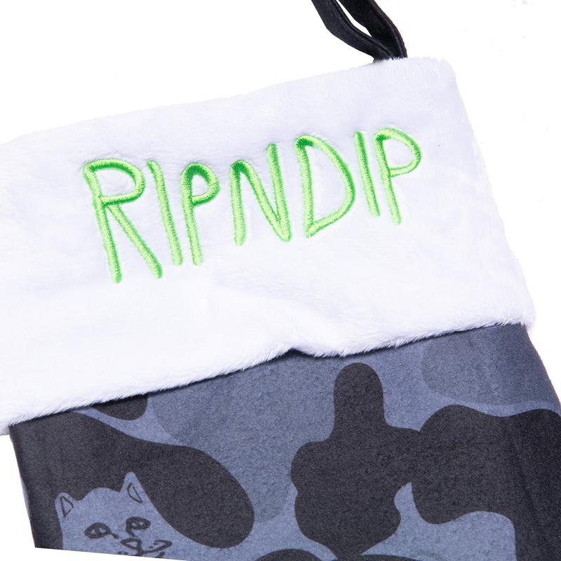 Black Ripndip Lord Alien Christmas Stocking Socks | USASO2366