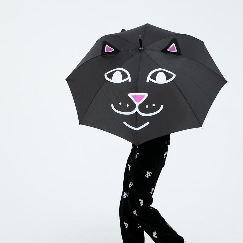 Black Ripndip Lord Jerm Umbrella Umbrellas | USANB2379