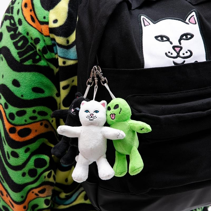 Black Ripndip Lord Jermal Plush Keychain Accessories | USAQZ2052