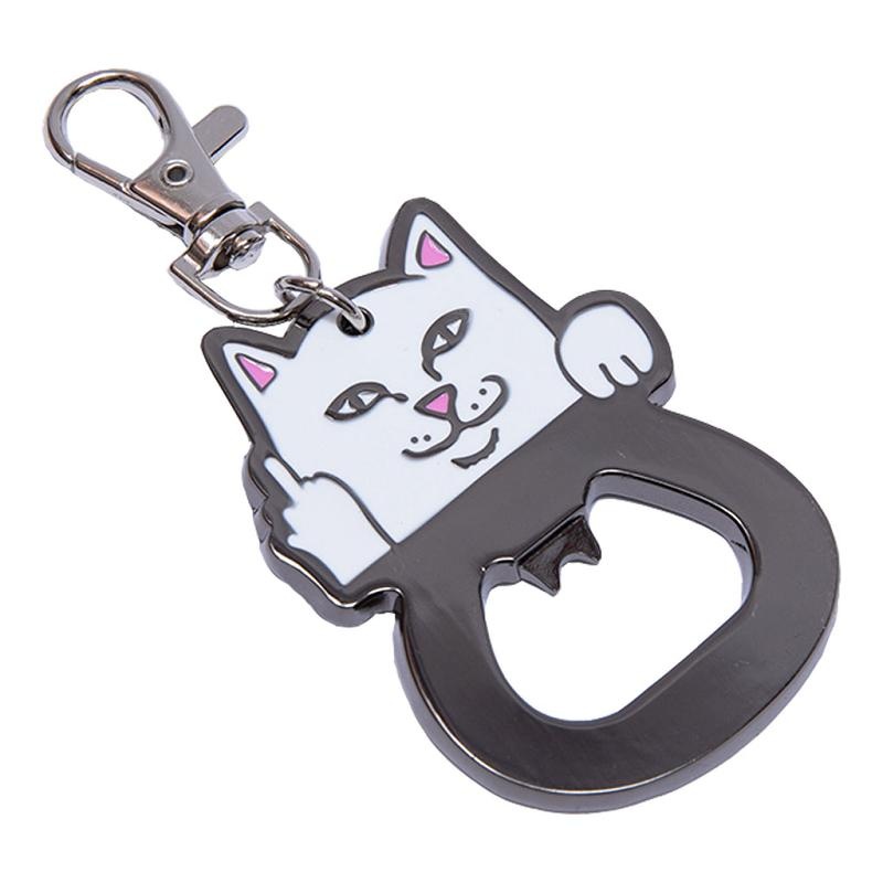 Black Ripndip Lord Nerm Keychain Bottle Opener Accessories | USACE2021