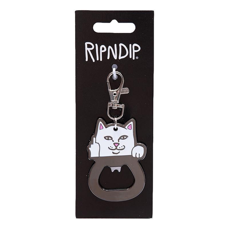 Black Ripndip Lord Nerm Keychain Bottle Opener Accessories | USACE2021