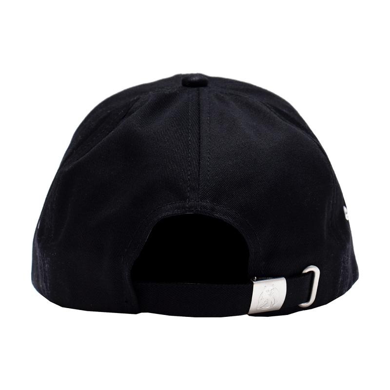 Black Ripndip Lord Nermal 6 Panel Pocket Hats | USACE2945