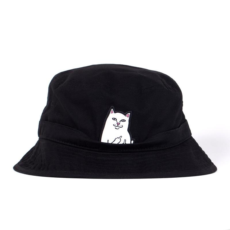 Black Ripndip Lord Nermal Bucket Hats | USAFM2927