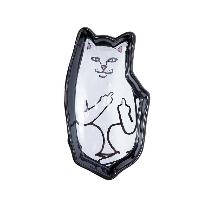 Black Ripndip Lord Nermal Ceramic Ash Tray Accessories | USAKI2173