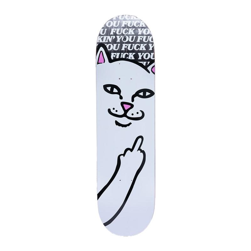 Black Ripndip Lord Nermal Fuckin Fuck Skateboard | USAGL2311