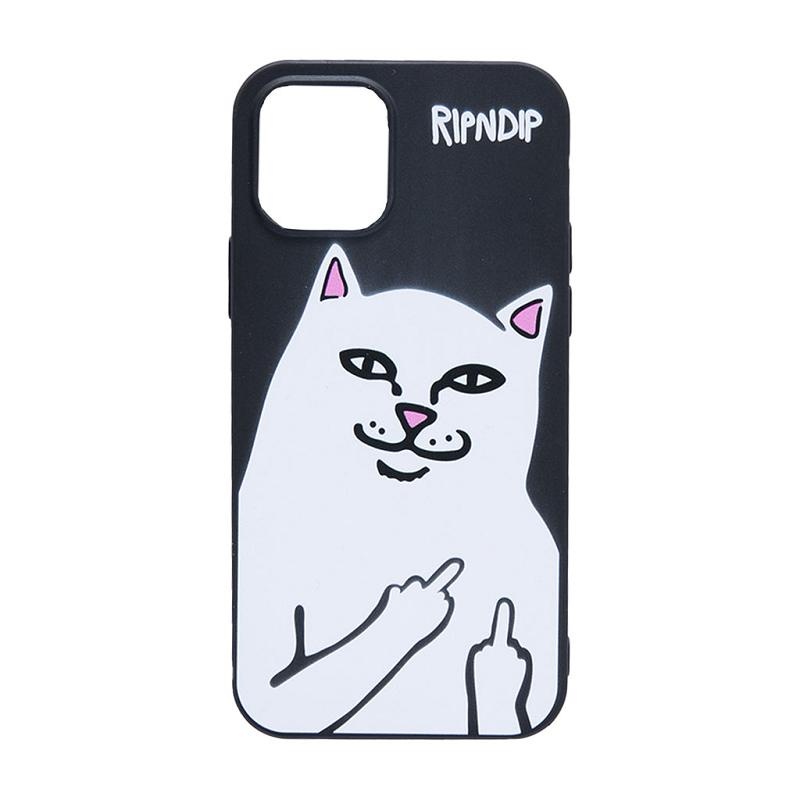 Black Ripndip Lord Nermal Iphone Case Accessories | USARW2211