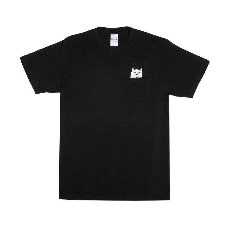 Black Ripndip Lord Nermal S/S Pocket Shirts | USAYU2722