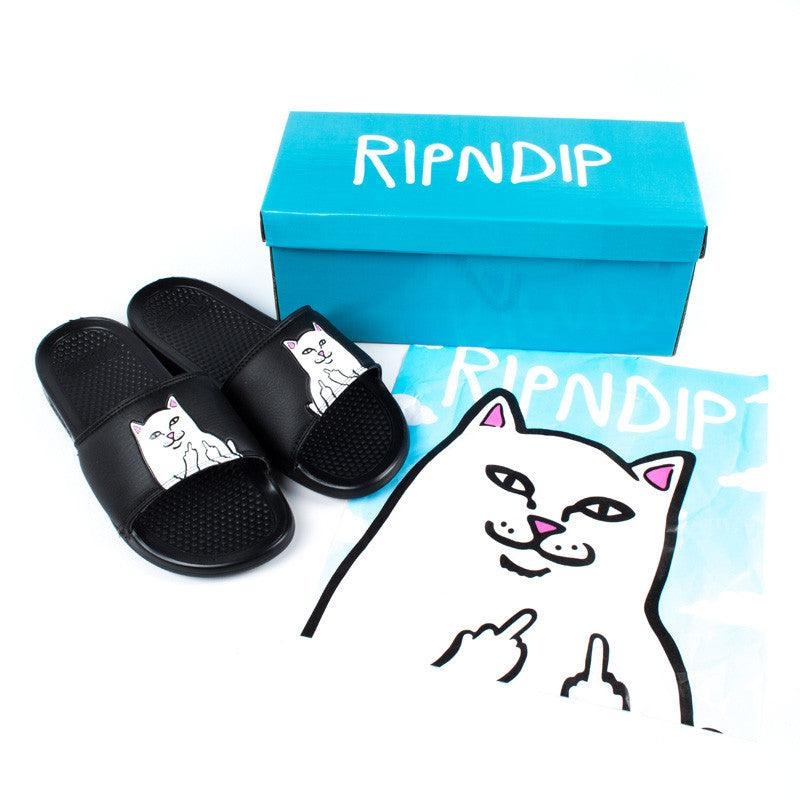 Black Ripndip Lord Nermal Slides | USATV2989