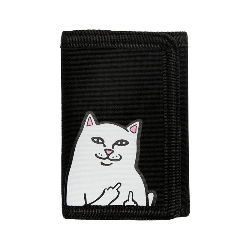 Black Ripndip Lord Nermal Wallet Accessories | USAXF2020