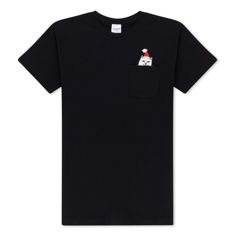 Black Ripndip Lord Santa Pocket Shirts | USAFM2767