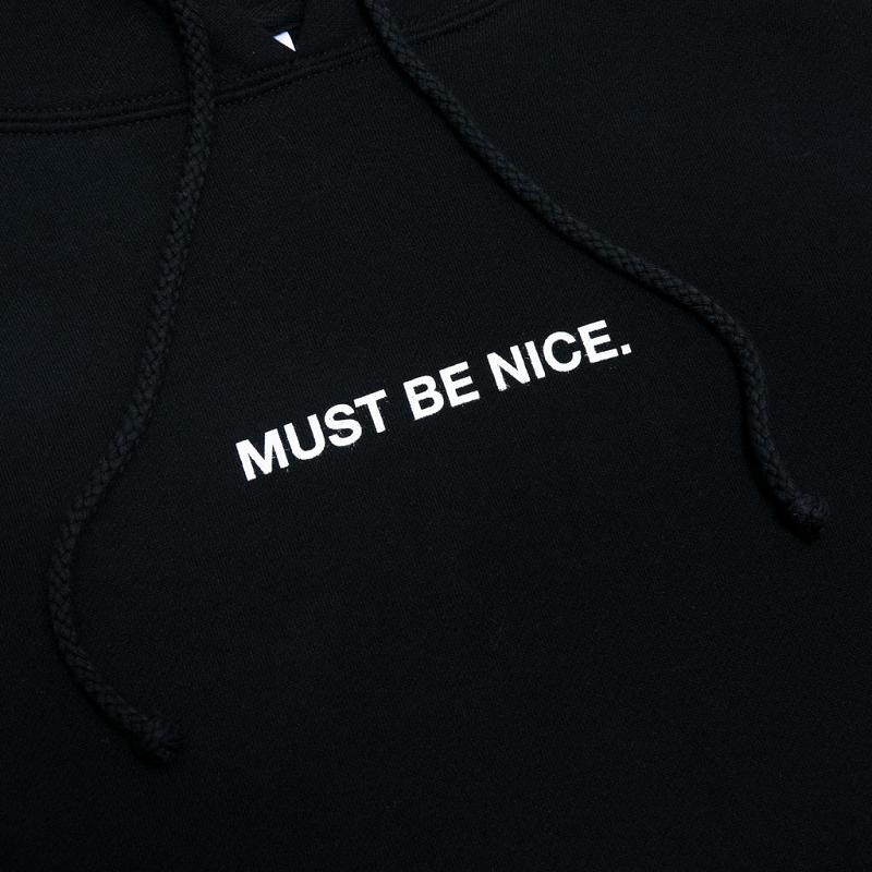 Black Ripndip Must Be Nice Boobies Hoodie | USABC2432