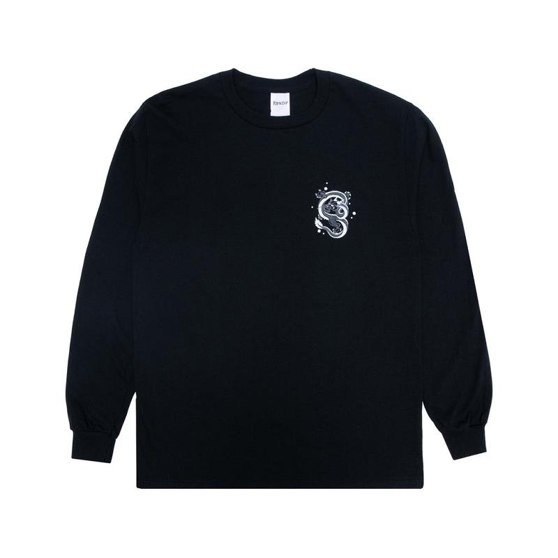 Black Ripndip Mystic Jerm Long Sleeve | USATV2581