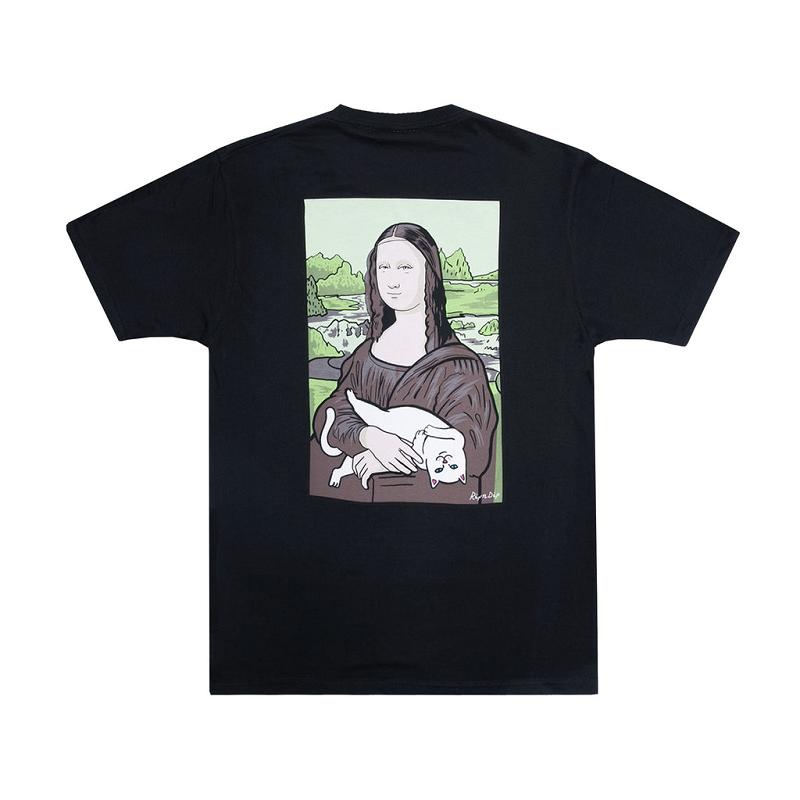 Black Ripndip Nermal Lisa Pocket 2.0 Shirts | USAEX2725