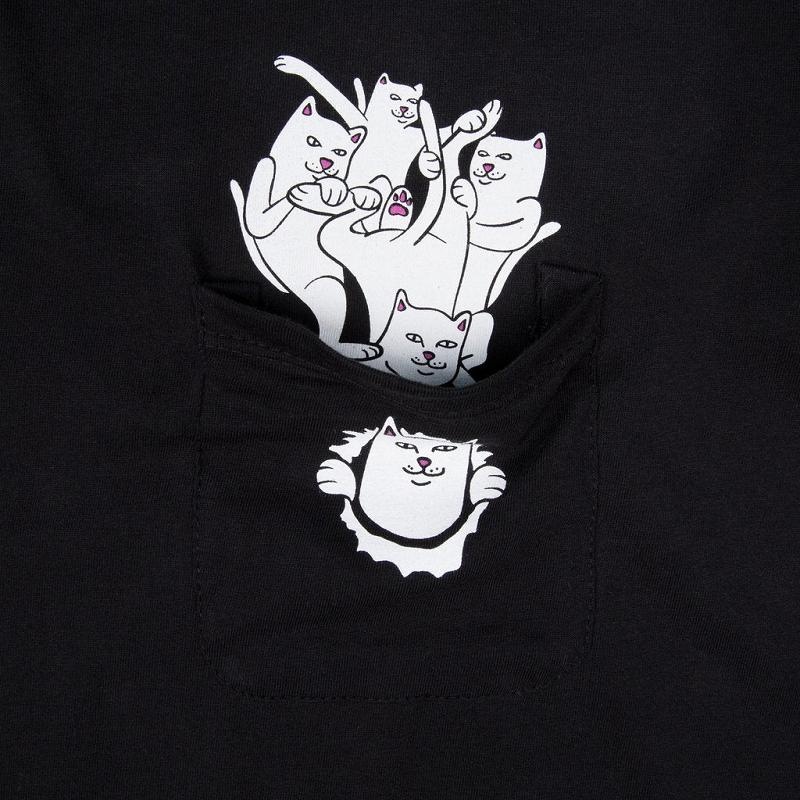 Black Ripndip Nermamaniac Shirts | USAHK2694