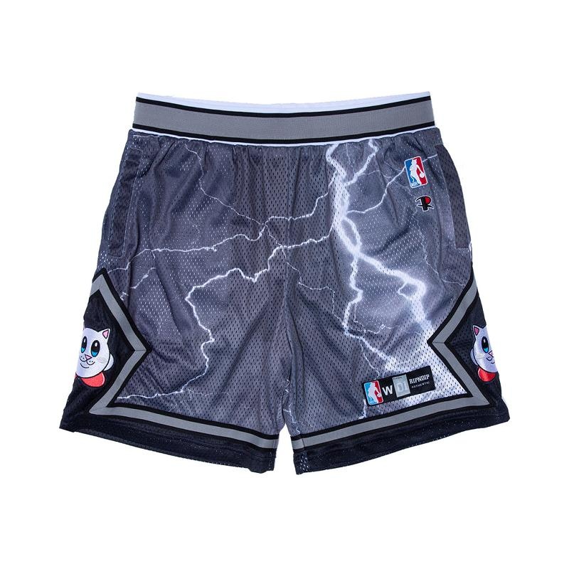 Black Ripndip Nermby Basketball Shorts | USAOR2816