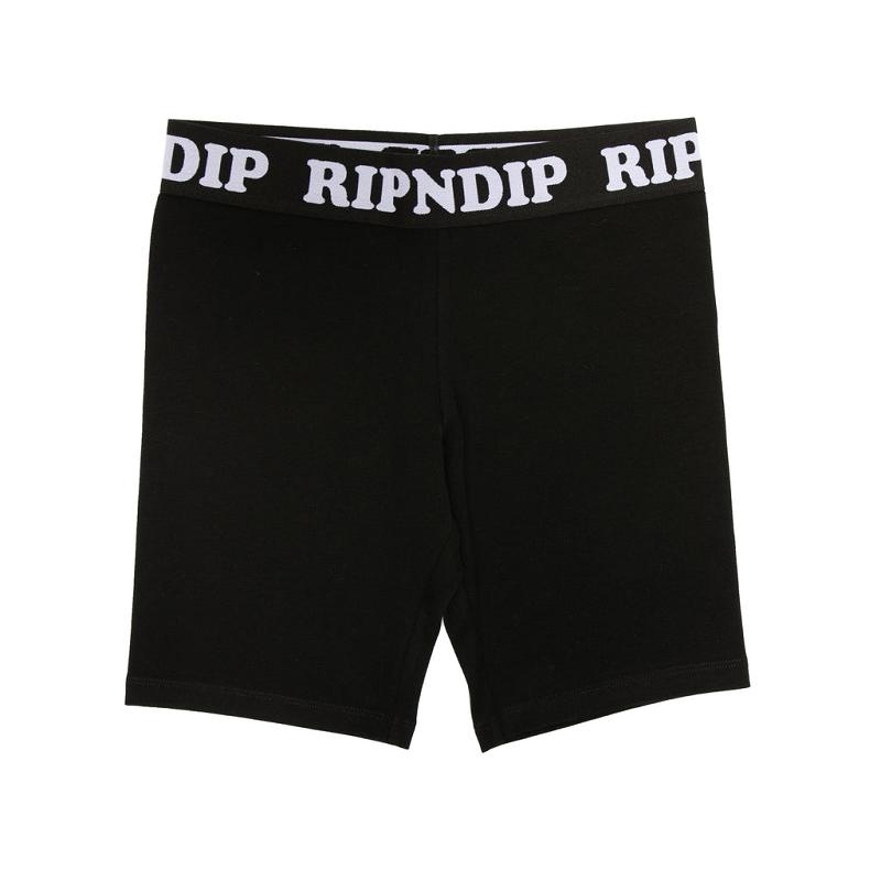 Black Ripndip Peeking Nermal Biker Shorts | USAUT2845