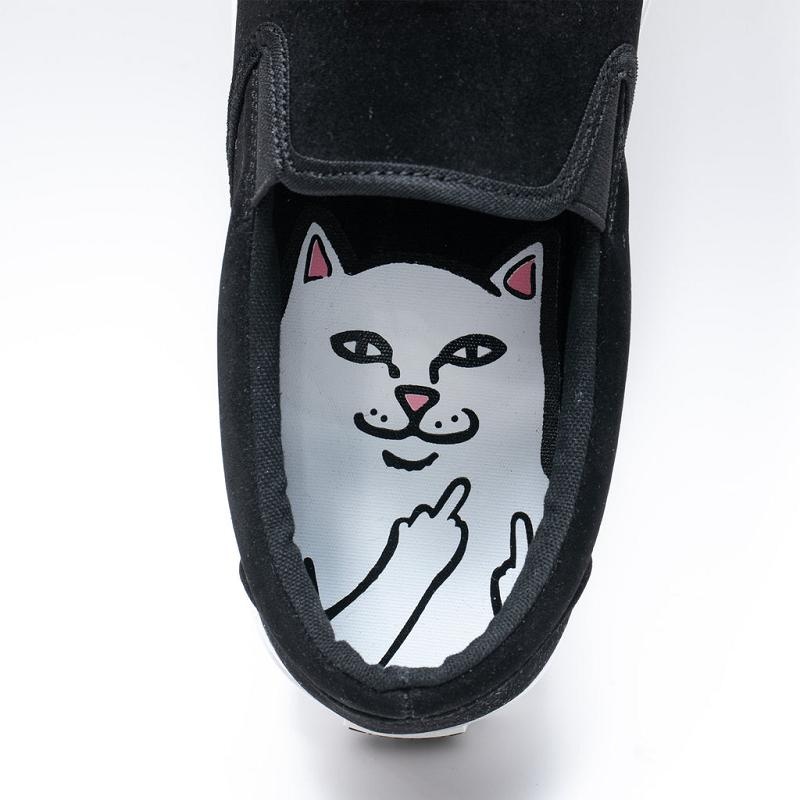 Black Ripndip Peeking Nermal Slip On Slip On Shoes | USAHK2977