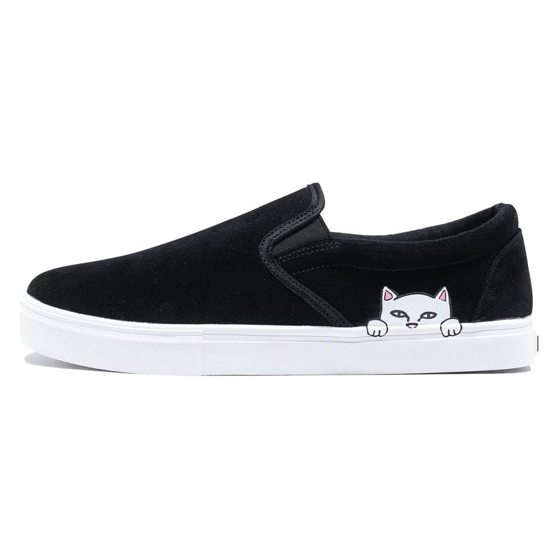 Black Ripndip Peeking Nermal Slip On Slip On Shoes | USAHK2977