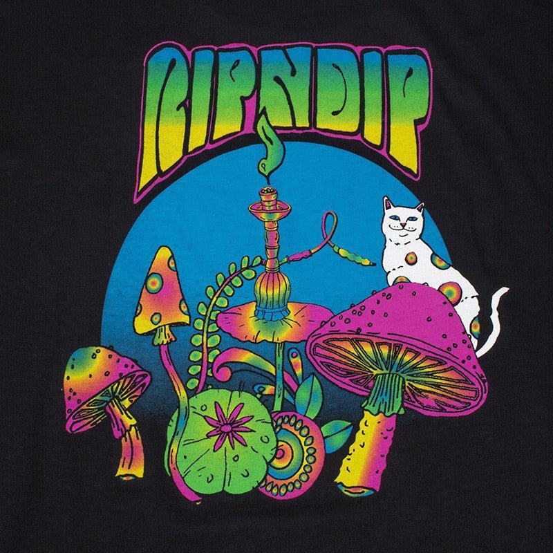 Black Ripndip Psychedelic Nermal Pocket Shirts | USAPQ2673