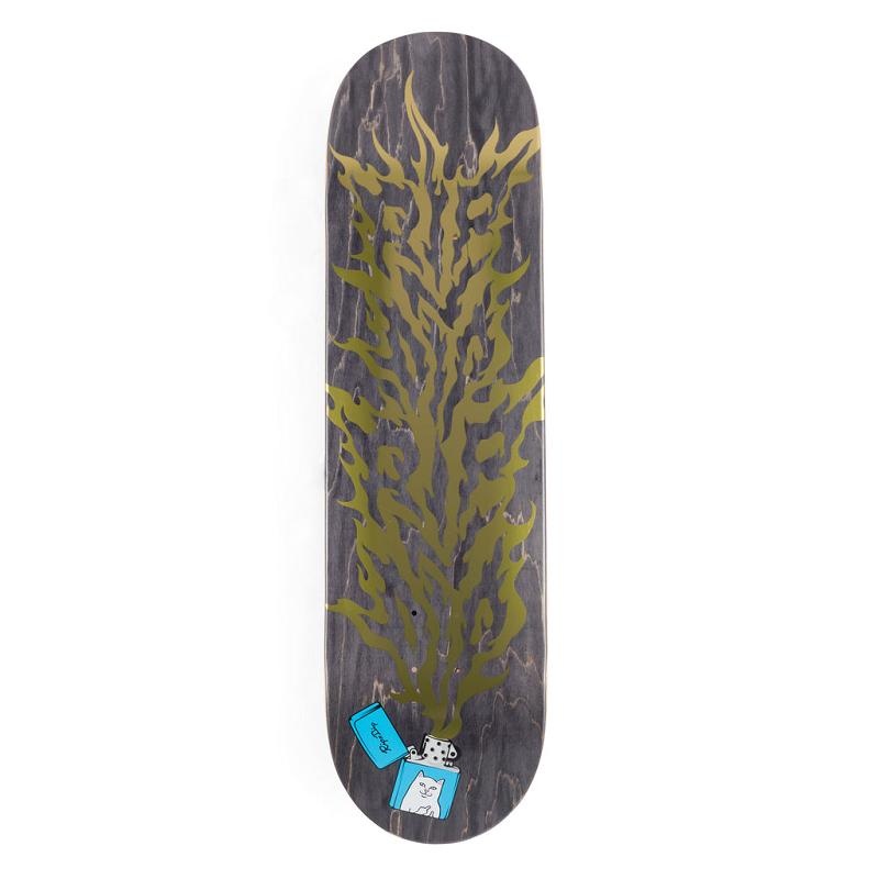 Black Ripndip RIPNLIT Skateboard | USAIS2318