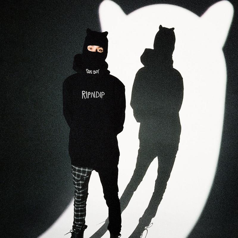 Black Ripndip Ripndip X Sus Boy Hoodie | USAUT2475