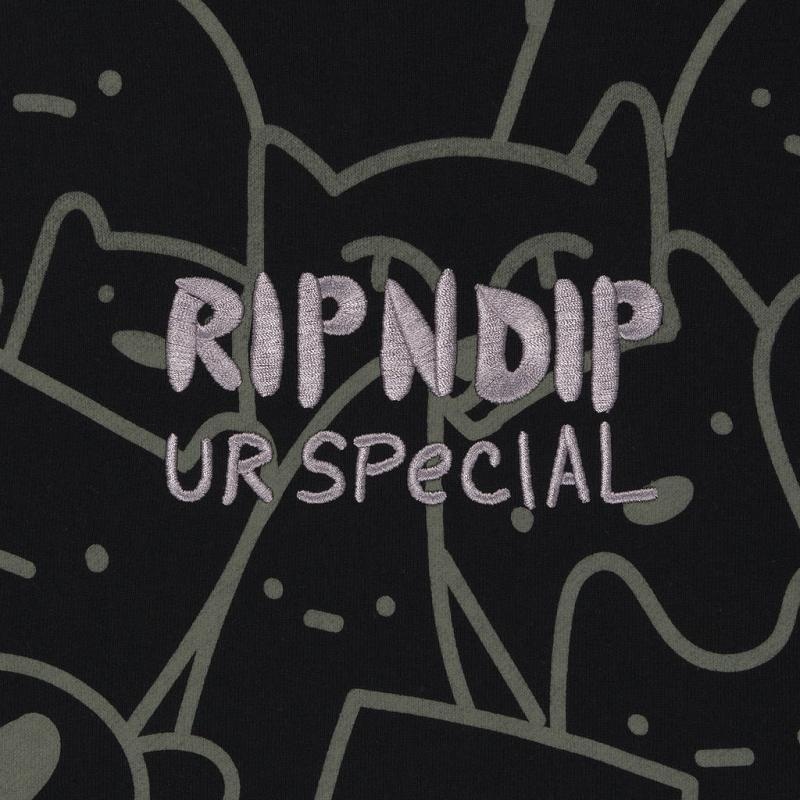 Black Ripndip Ripndip X Ur Special Hoodie | USAOR2473