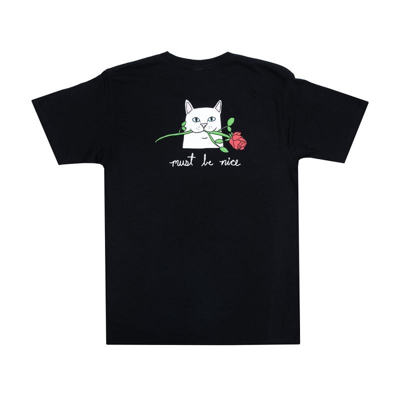 Black Ripndip Romantic Nerm Shirts | USAYU2677