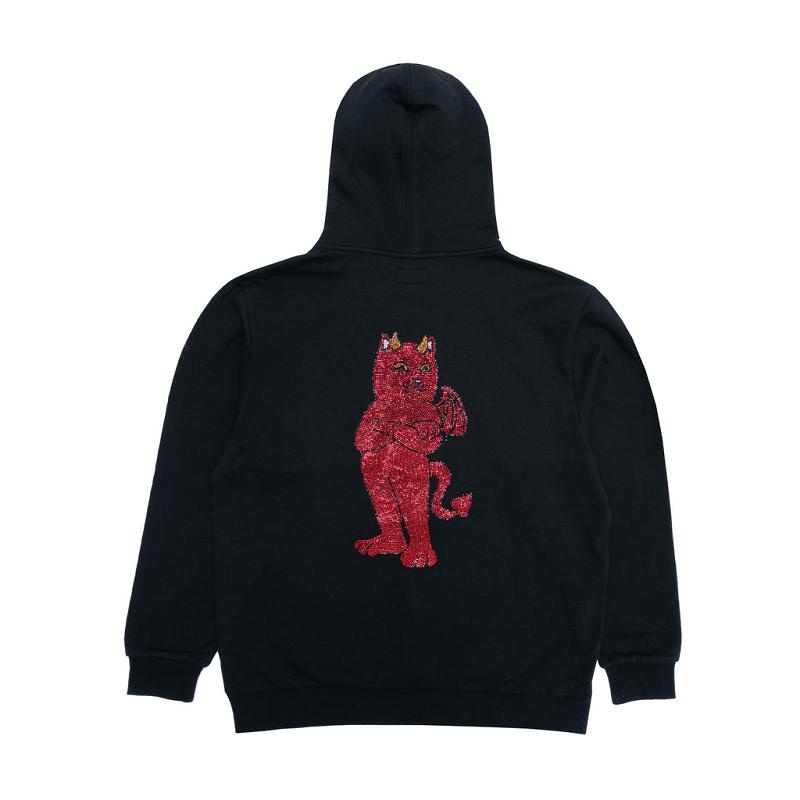 Black Ripndip Sent From Heck Hoodie | USAVD2459