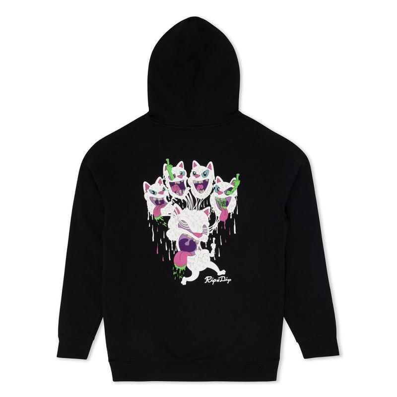 Black Ripndip Slimy Boys Hoodie | USAWY2480