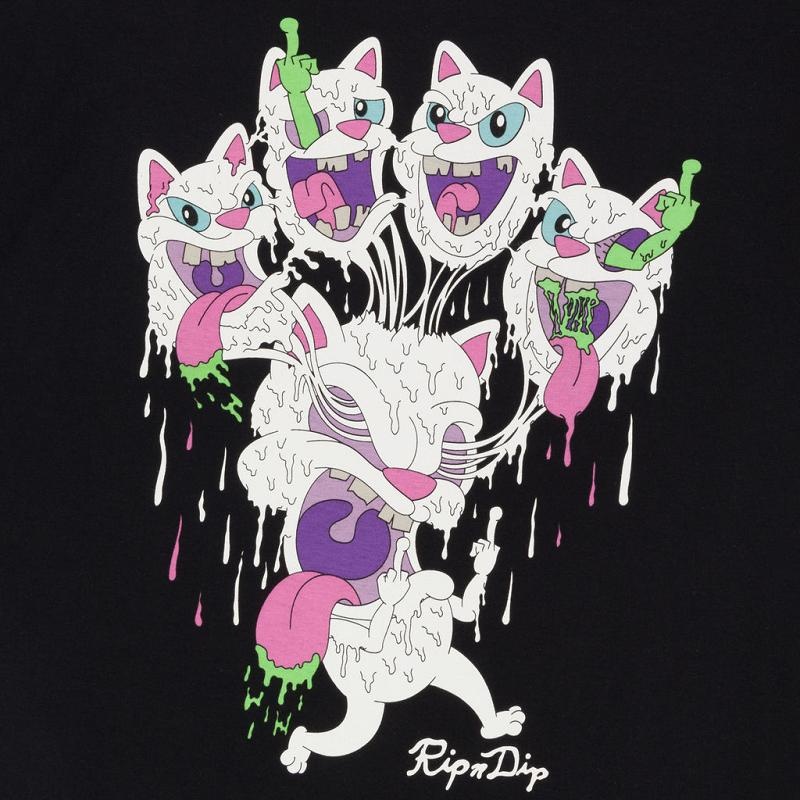 Black Ripndip Slimy Boys Shirts | USASO2787