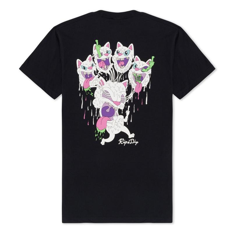 Black Ripndip Slimy Boys Shirts | USASO2787