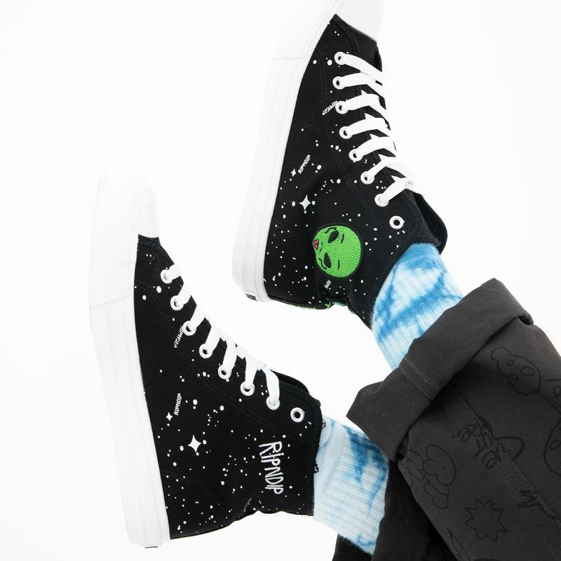 Black Ripndip We Out Here High Top High Tops | USANB2968