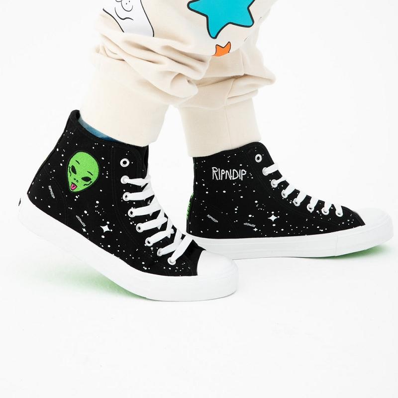 Black Ripndip We Out Here High Top High Tops | USANB2968