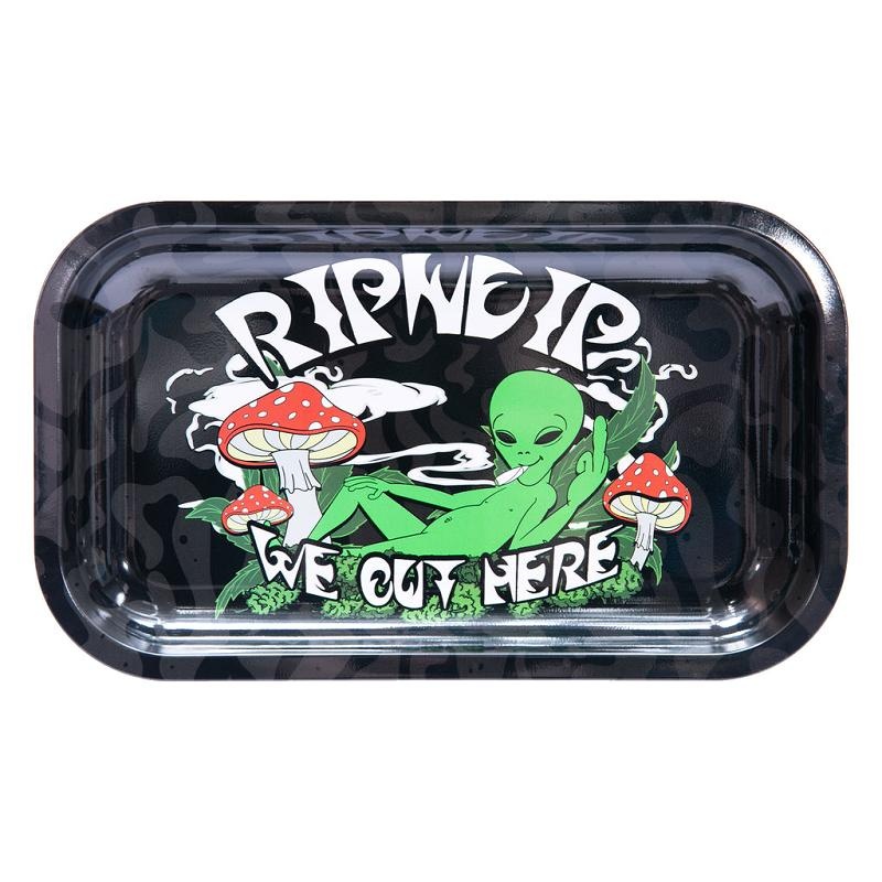 Black Ripndip We Out Here Rolling Tray Accessories | USAUT2162