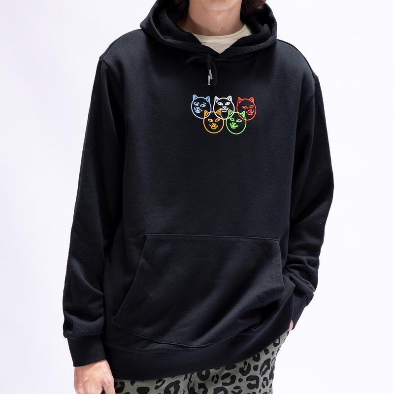 Black Ripndip Winners Circle Hoodie | USAWY2402