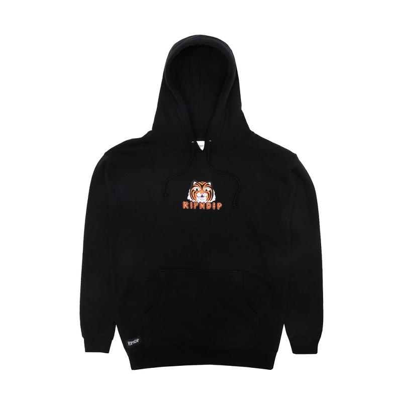 Black Ripndip Year Of The Tiger Hoodie | USAOR2421