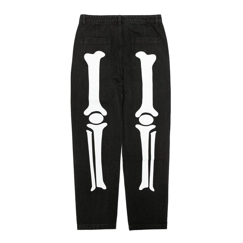 Black Wash Blue Ripndip Skelly Nerm Pants | USAGL2624