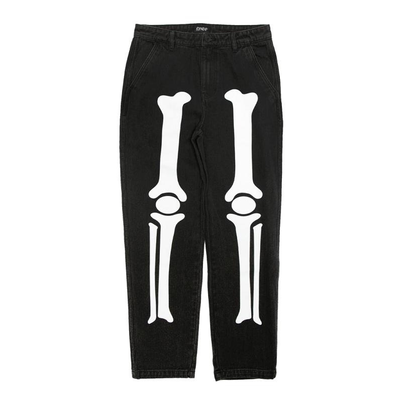 Black Wash Blue Ripndip Skelly Nerm Pants | USAGL2624