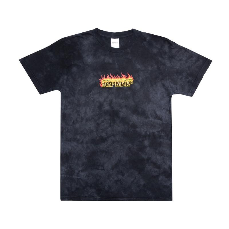 Black Wash Ripndip Match Made In Heaven Shirts | USAYU2651