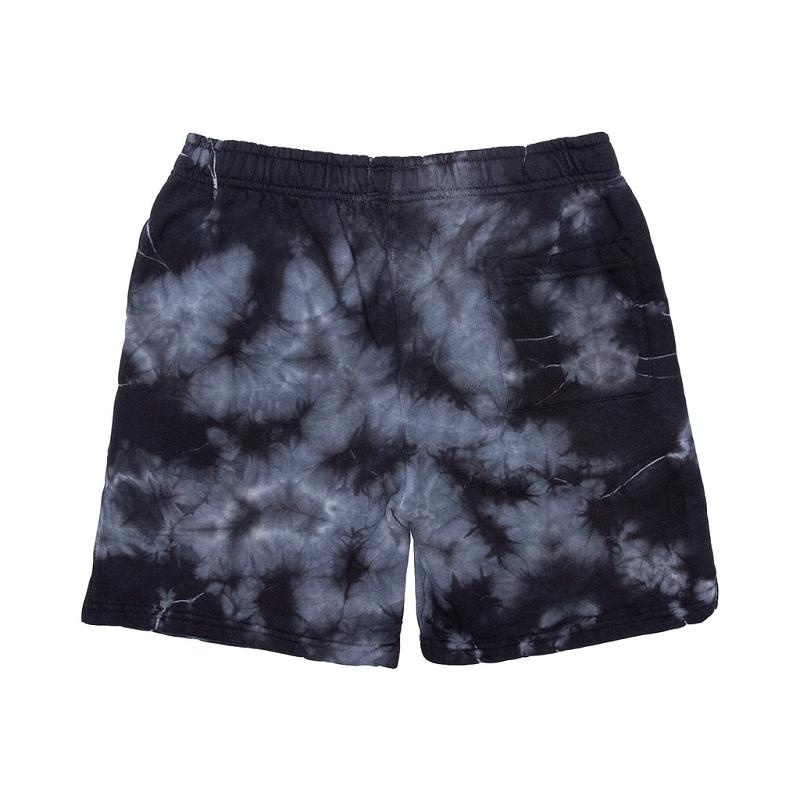 Black Wash Ripndip Nermby Sweat Shorts | USAJJ2808